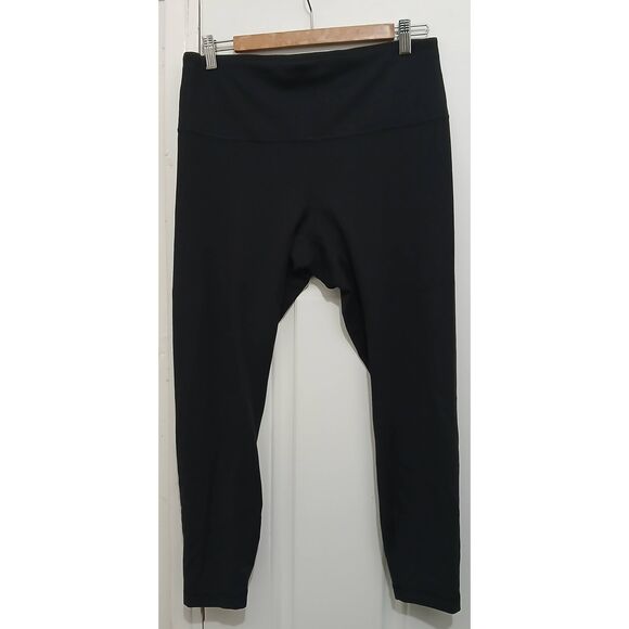 Lululemon women size 12 black align hi rise running leggings - Picture 1 of 6